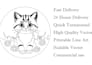 draw any image into vector line art illustration in 3 hours